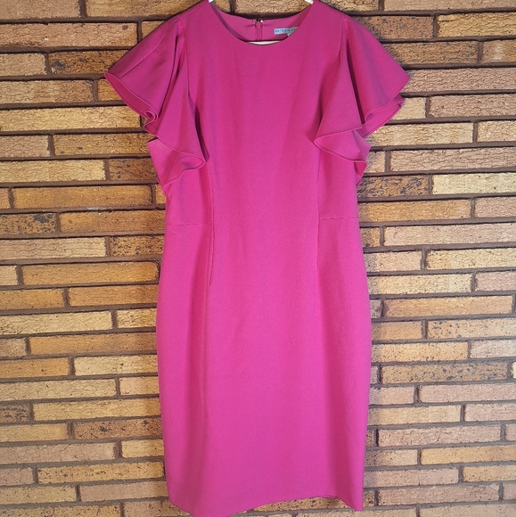 Antonio Melani Size 14 Pink Dress - Picture 1 of 6